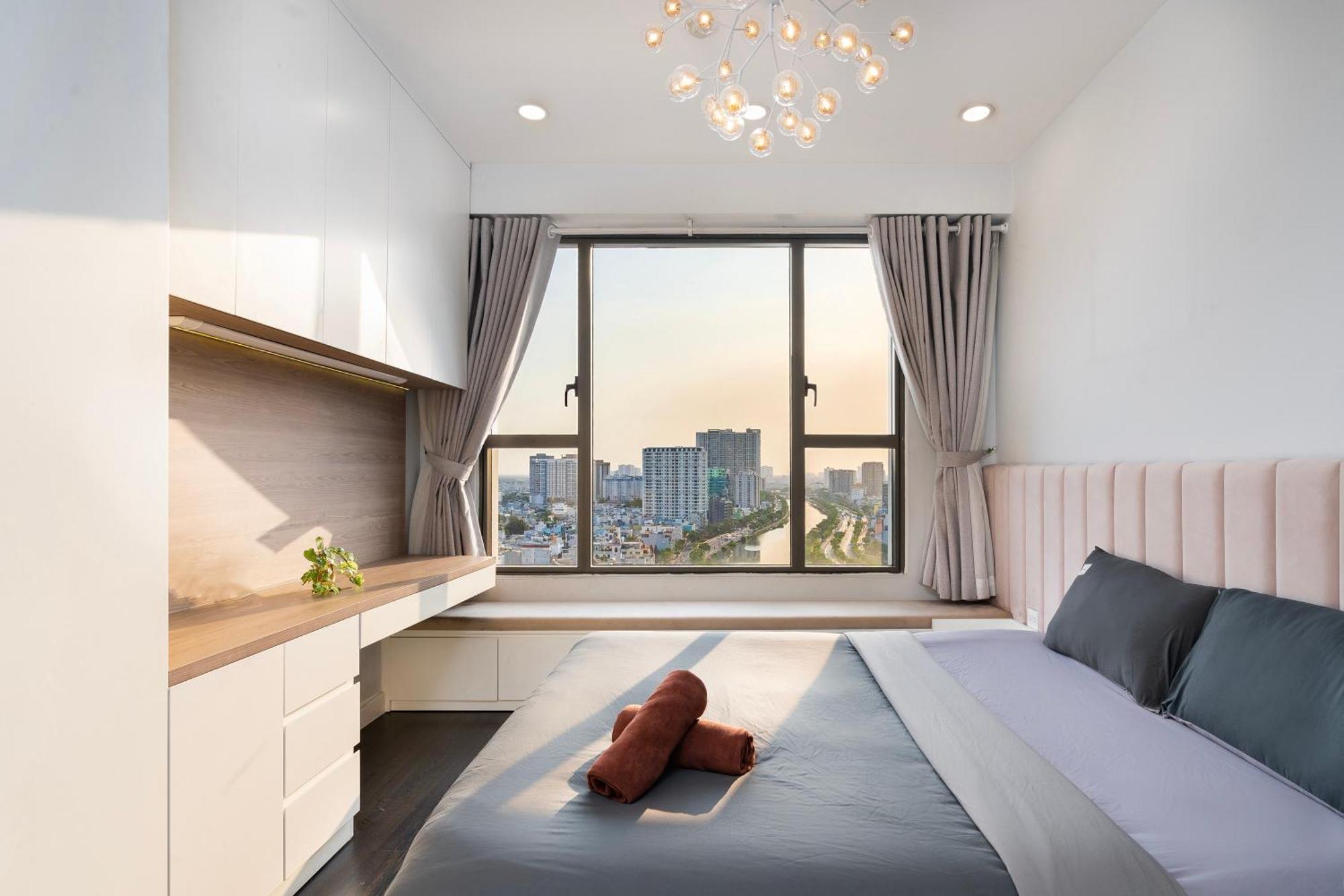 Double E Saigon Apartment In Rivergate Building Ho-Chi-Minh-Stadt Exterior foto