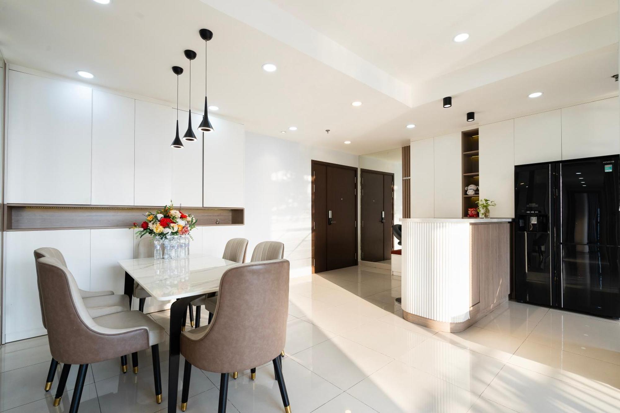 Double E Saigon Apartment In Rivergate Building Ho-Chi-Minh-Stadt Exterior foto