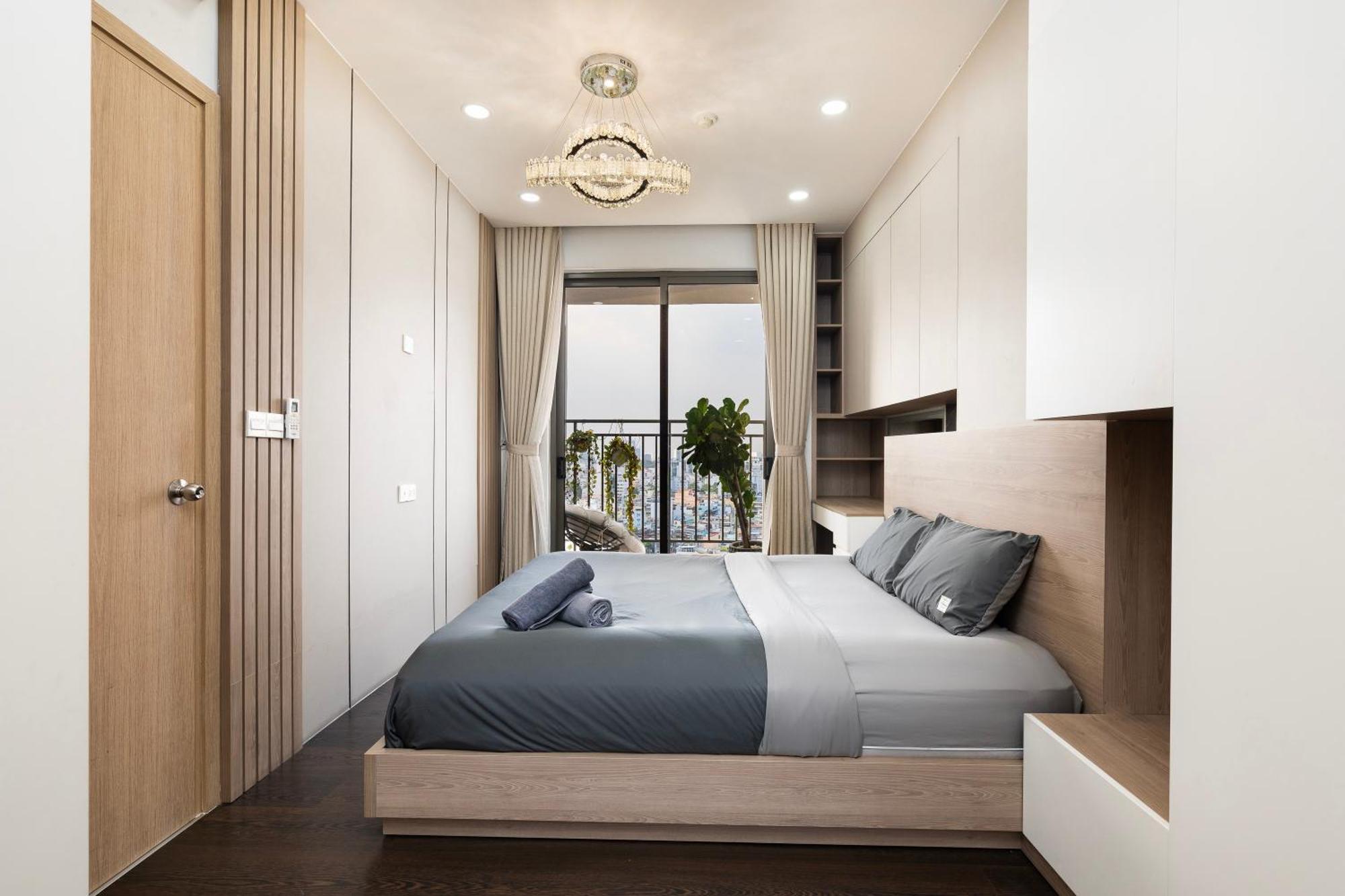 Double E Saigon Apartment In Rivergate Building Ho-Chi-Minh-Stadt Exterior foto