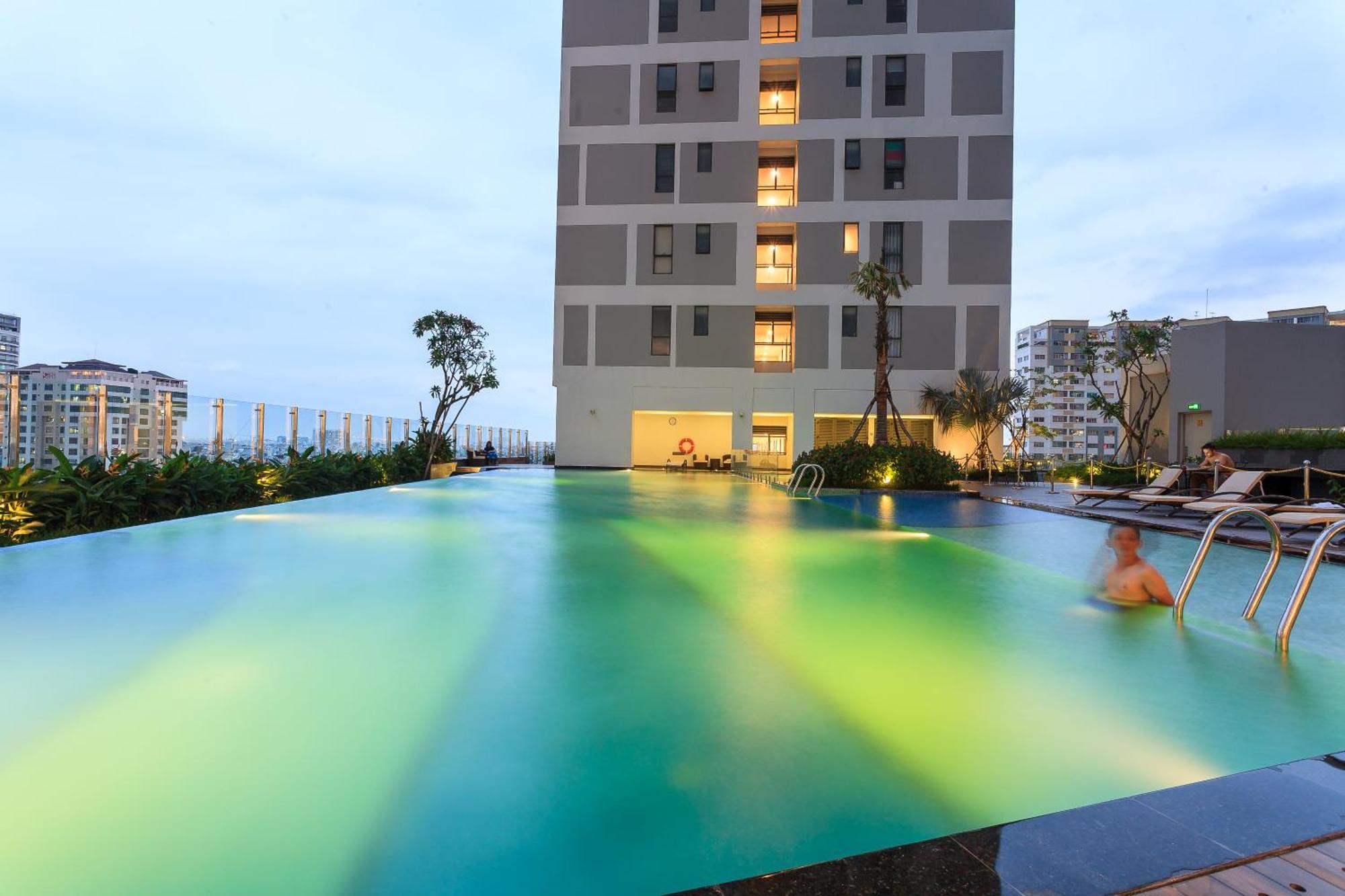 Double E Saigon Apartment In Rivergate Building Ho-Chi-Minh-Stadt Exterior foto