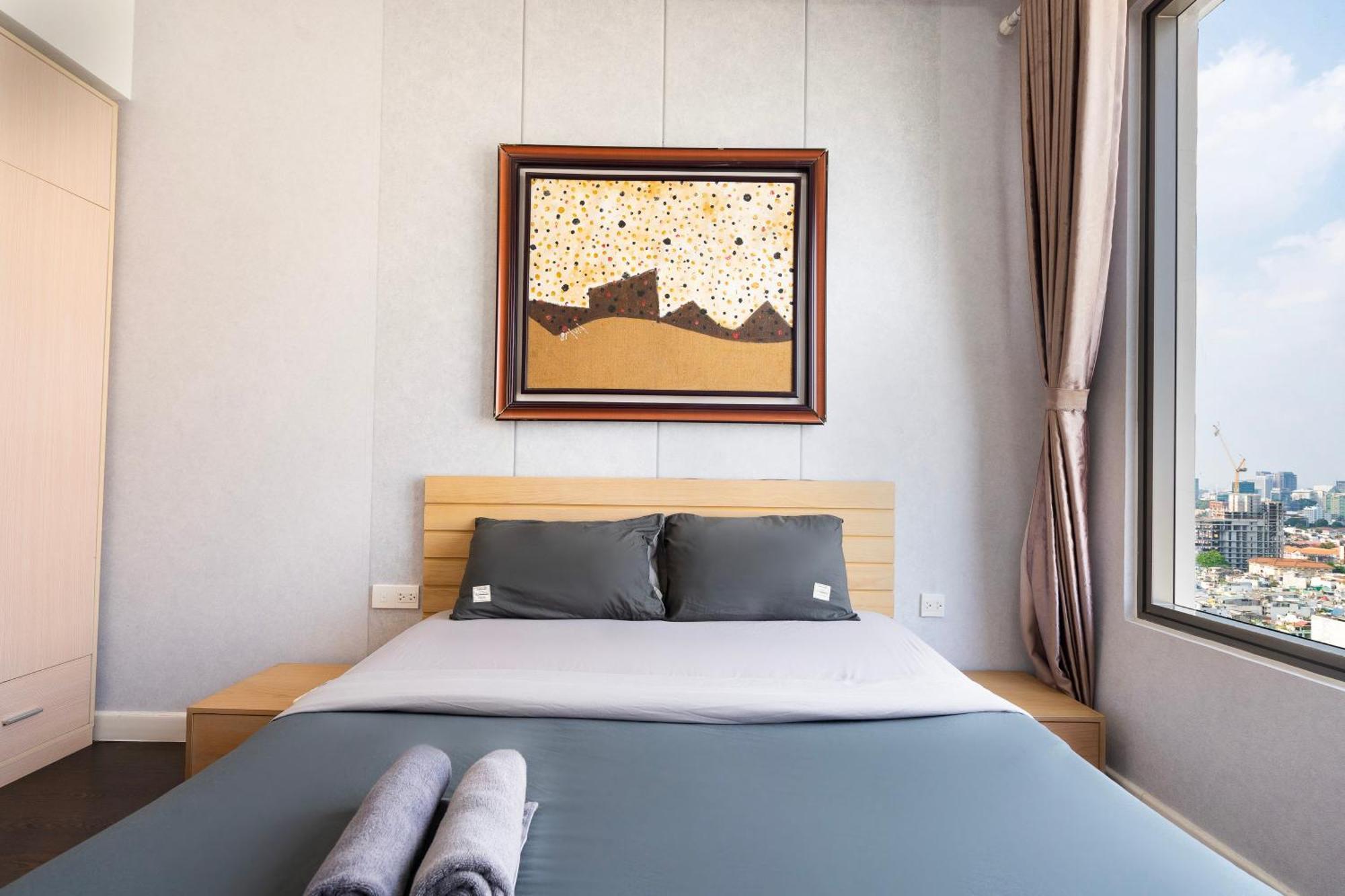 Double E Saigon Apartment In Rivergate Building Ho-Chi-Minh-Stadt Exterior foto