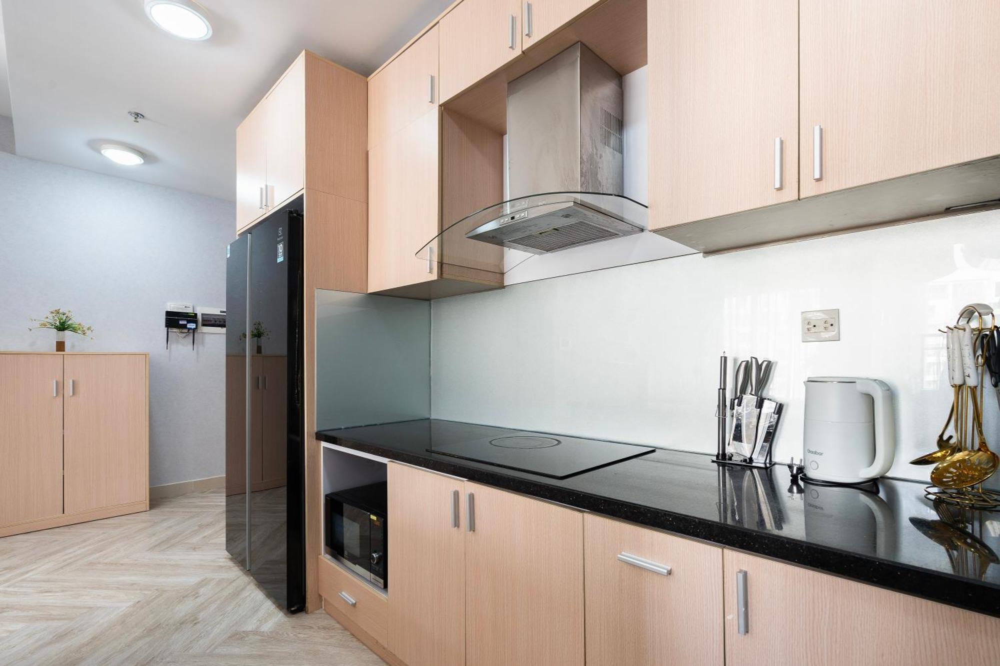 Double E Saigon Apartment In Rivergate Building Ho-Chi-Minh-Stadt Exterior foto