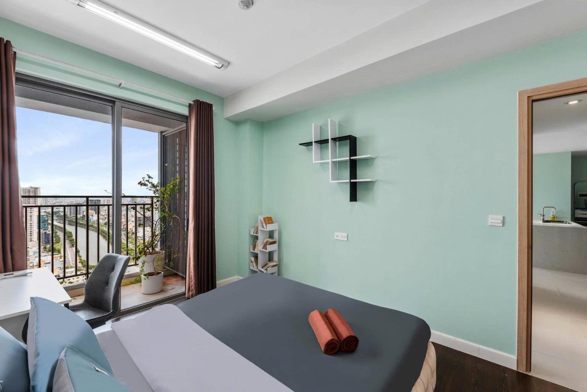 Double E Saigon Apartment In Rivergate Building Ho-Chi-Minh-Stadt Exterior foto