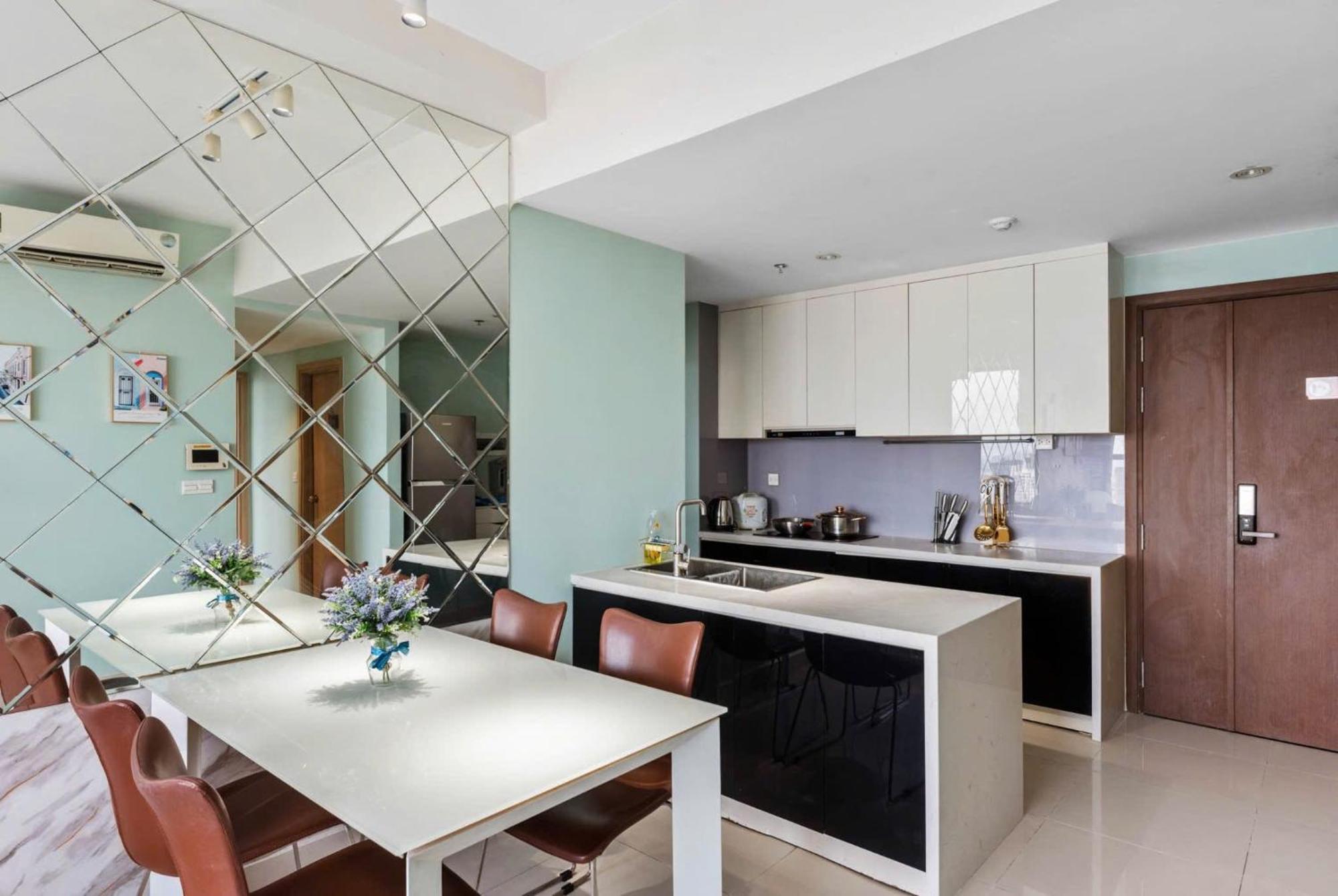 Double E Saigon Apartment In Rivergate Building Ho-Chi-Minh-Stadt Exterior foto