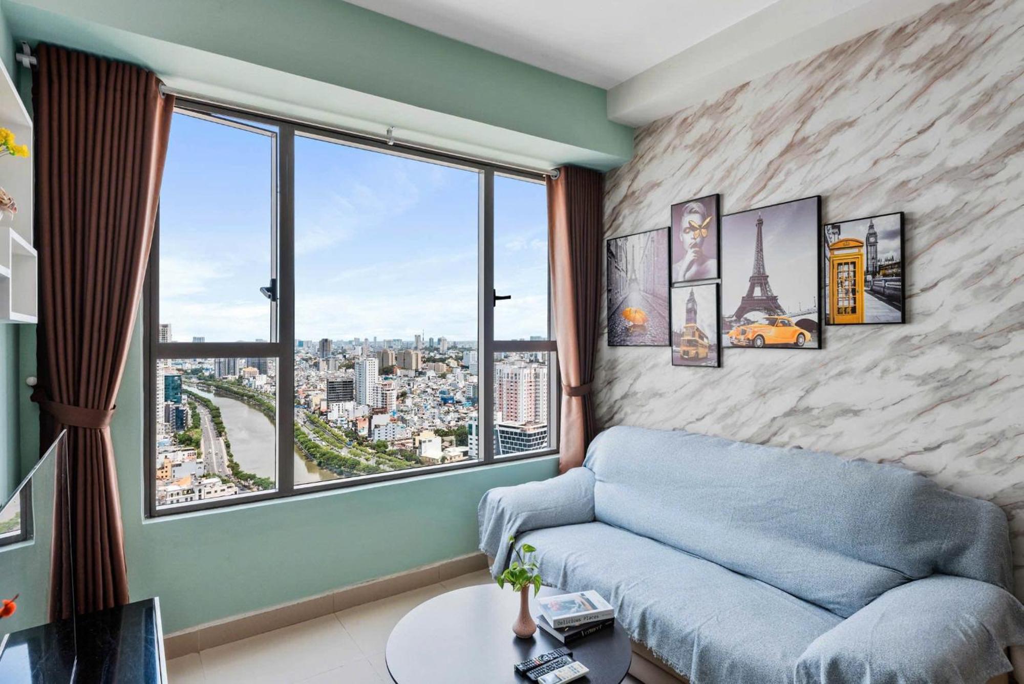 Double E Saigon Apartment In Rivergate Building Ho-Chi-Minh-Stadt Exterior foto