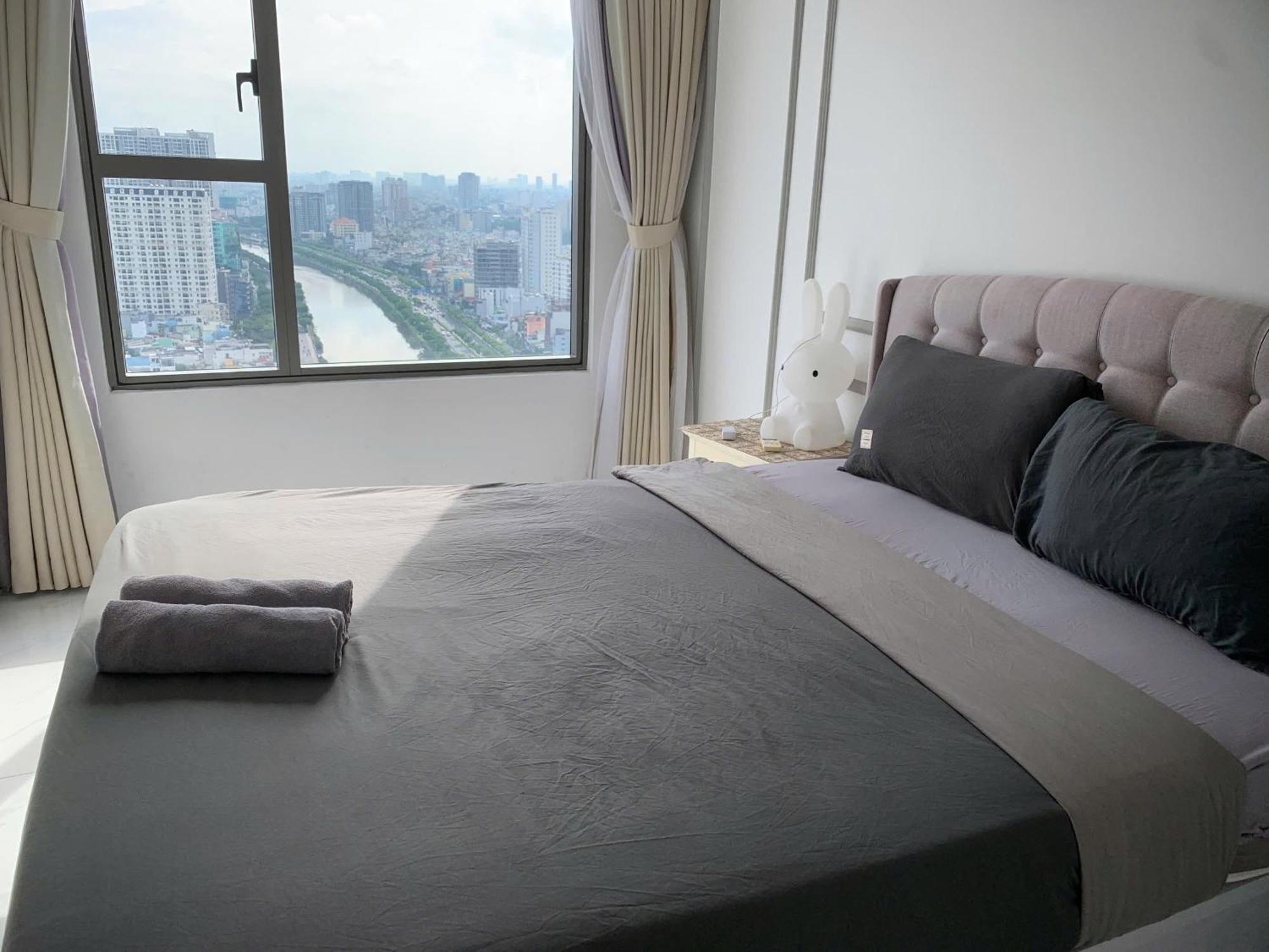 Double E Saigon Apartment In Rivergate Building Ho-Chi-Minh-Stadt Exterior foto