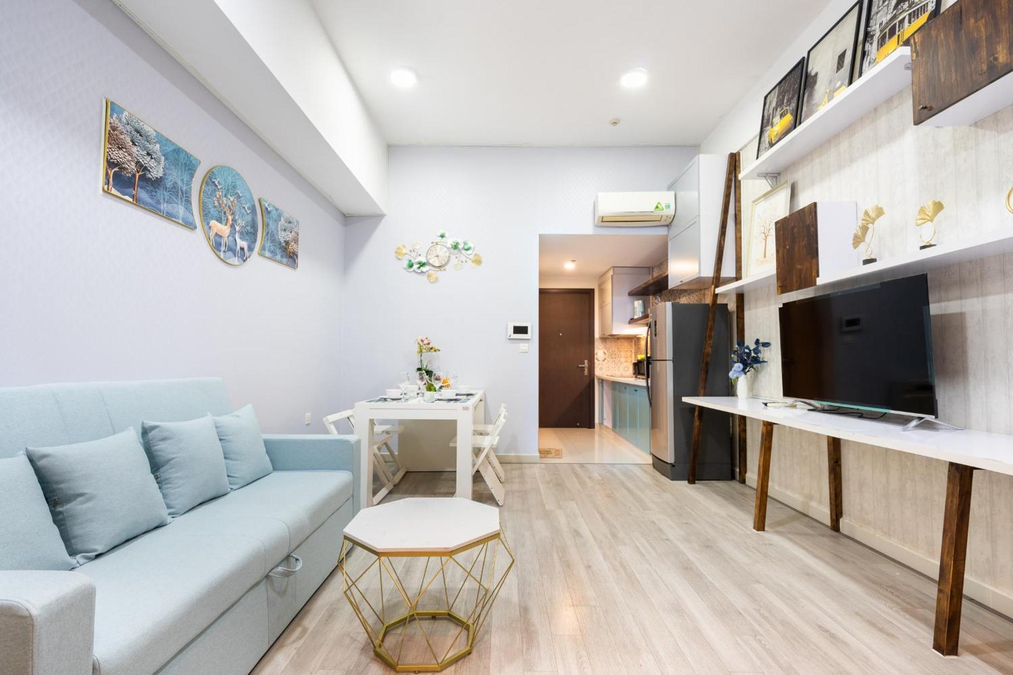 Double E Saigon Apartment In Rivergate Building Ho-Chi-Minh-Stadt Exterior foto
