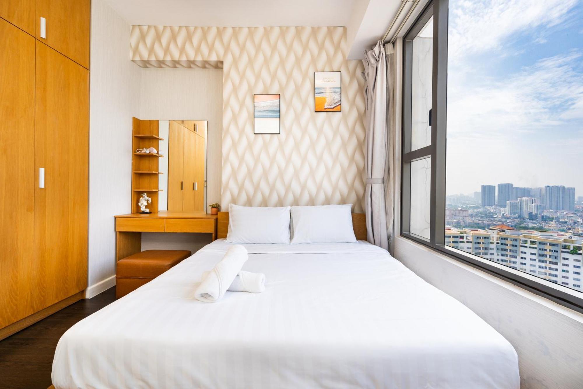 Double E Saigon Apartment In Rivergate Building Ho-Chi-Minh-Stadt Exterior foto