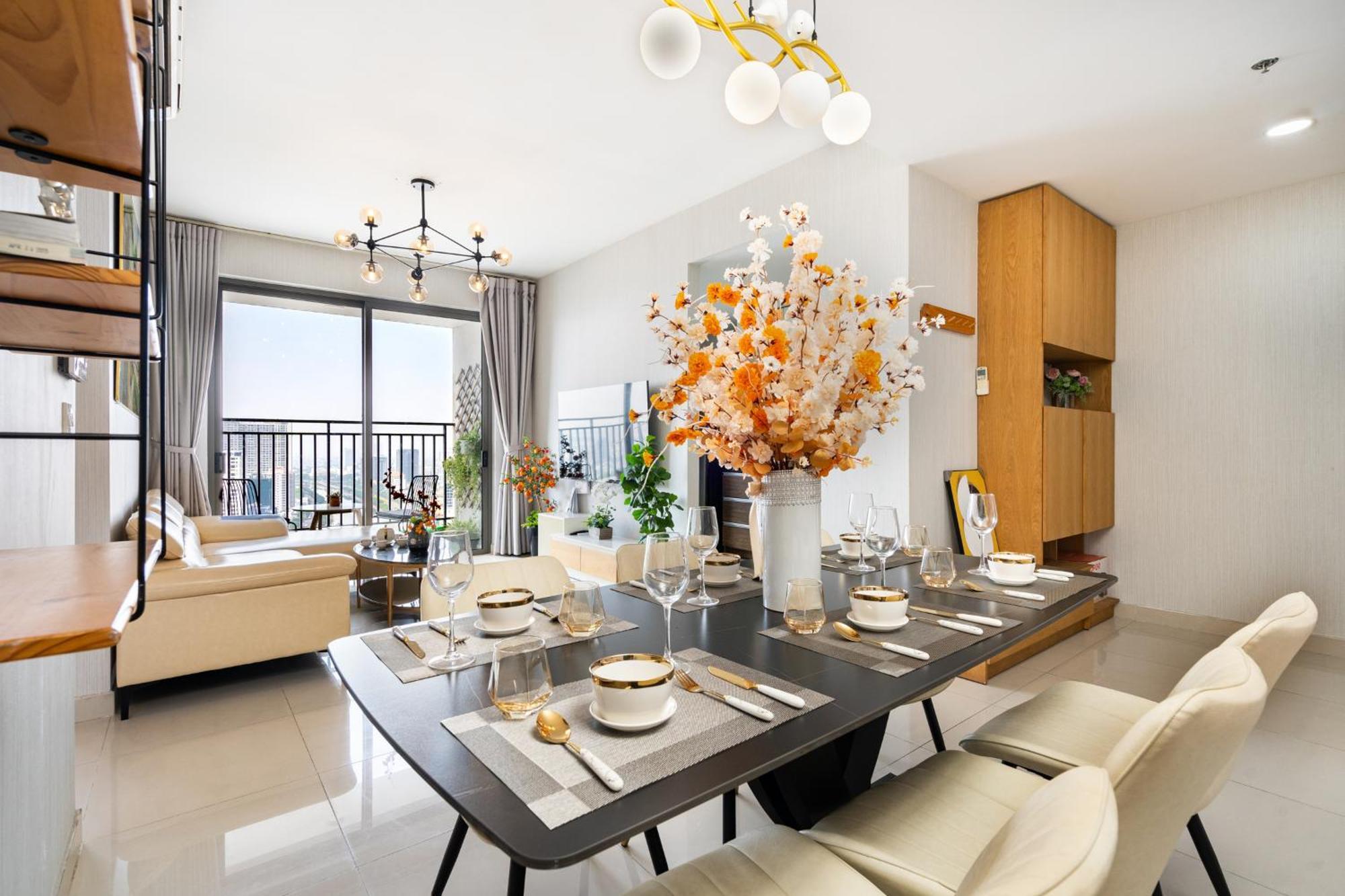 Double E Saigon Apartment In Rivergate Building Ho-Chi-Minh-Stadt Exterior foto